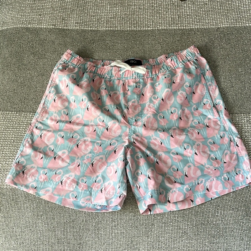 Men’s swim trunks flamingo 1901 Nordstrom size medium